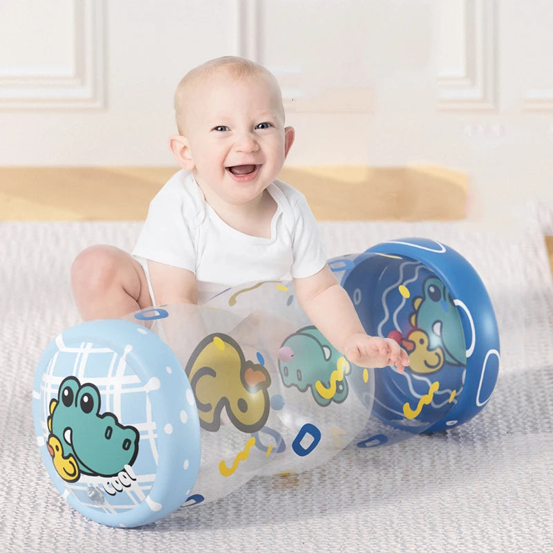 Baby Crawling Roller Toy Infant Activity Tummy Time Roller Montessori Educational Development Sensory Toys for Kids 0 12 Months