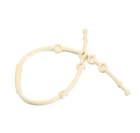 Cartoon Duck Astronaut Pull String Montessori Activity Development Silicone Teething Sensory Grip Training Early Educational Toy