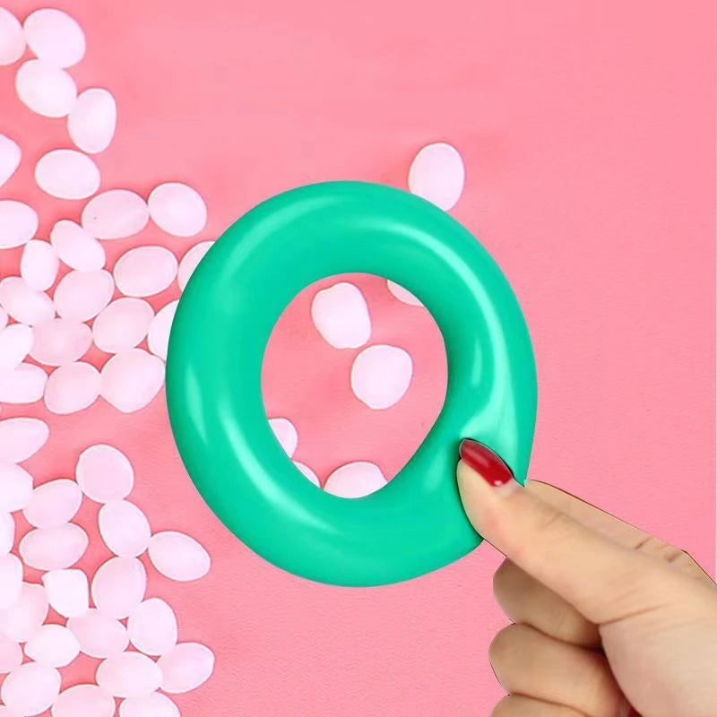 Infant Rainbow Stacking Toys for 0-3 Years - Developmental Puzzle Rings with Cute Duck Design