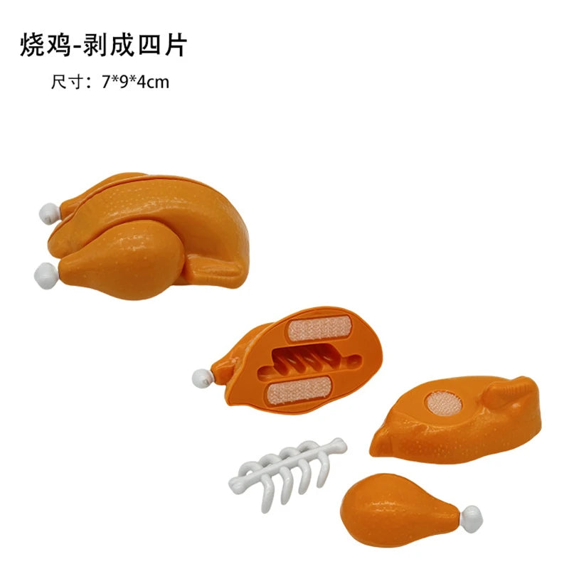 Montessori Educational Toy - 1Pc Simulation Fruit Set Including Durian, Grapefruit & Cherry - Perfect for Kids