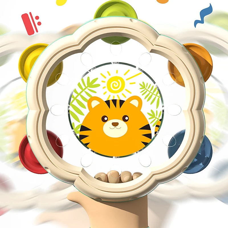 Montessori Baby Toys 0 12Month Musical Instruments Drum Educational Toys For Children Interactive Development Games for Babies