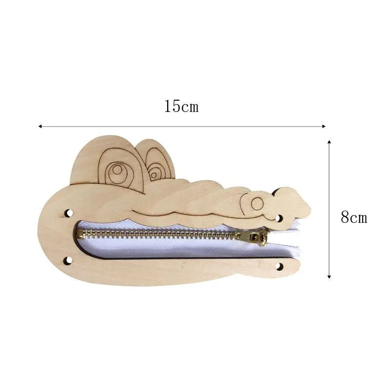 Busy Board DIY Montessori Toys Lock Mobile Children Wood Chips Skill Training Parent-Child Game Puzzle Intelligence Development
