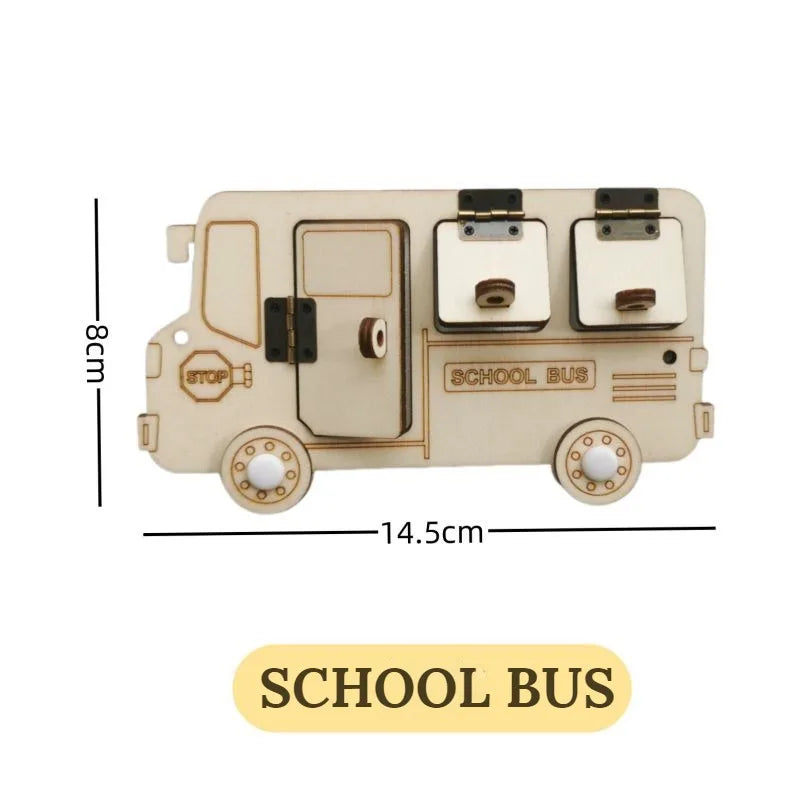 Busy Board Montessori Toy Accessories Early Childhood Education I-Interactive Intellectual Recovery for Alzheimer's Patients