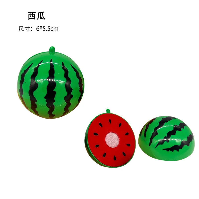 Montessori Educational Toy - 1Pc Simulation Fruit Set Including Durian, Grapefruit & Cherry - Perfect for Kids