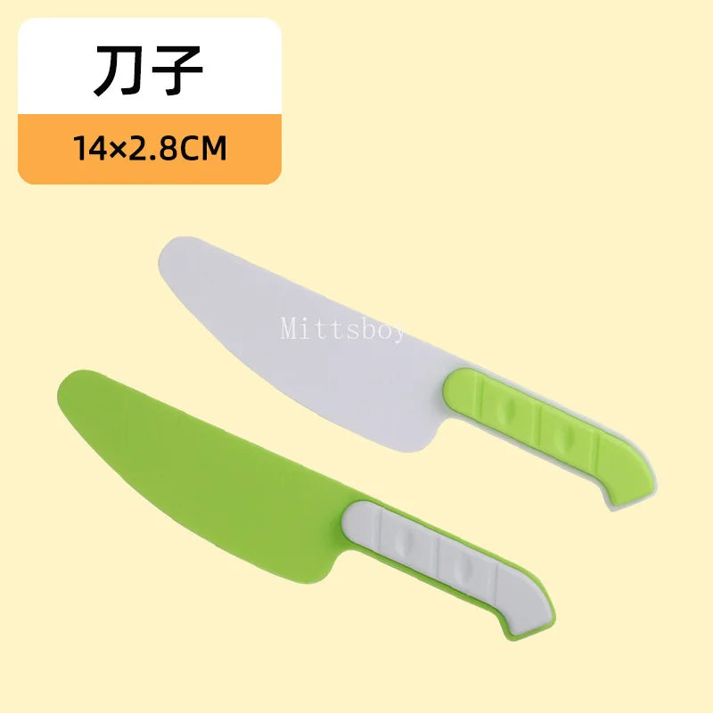 New 1Pcs Paste Chechele Montessori Simulation Toy Play House Vegetable Biscuit Bread Baking Toys Decompress Educational Toy Gift