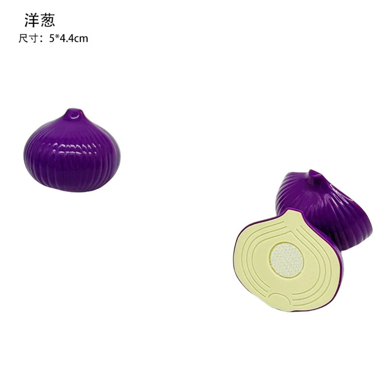 Montessori Educational Toy - 1Pc Simulation Fruit Set Including Durian, Grapefruit & Cherry - Perfect for Kids