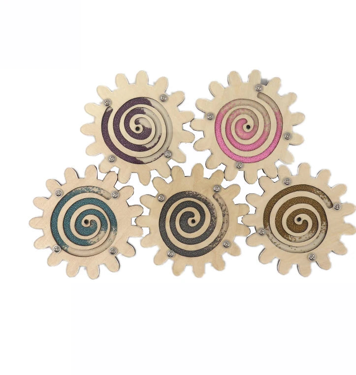 Busy Board Accessories Montessori Wooden Toy Key Lock Switch Slides Paillette Educational Toy Early Education Training Toy Gifts
