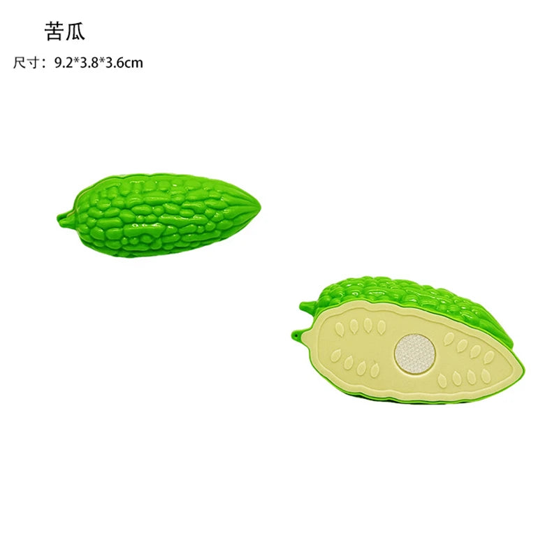 Montessori Educational Toy - 1Pc Simulation Fruit Set Including Durian, Grapefruit & Cherry - Perfect for Kids