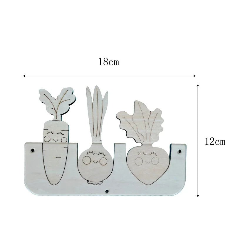 Baby DIY Wooden Montessori Busy Board Parts Busy Board Accessories Slide Alarm Clock Educational Toy Gear for Children Gifts