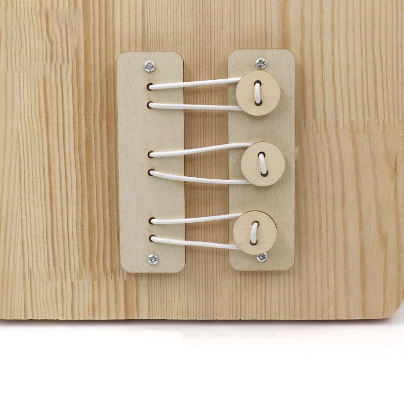 Busy Board Accessories Montessori Wooden Toy Key Lock Switch Slides Paillette Educational Toy Early Education Training Toy Gifts