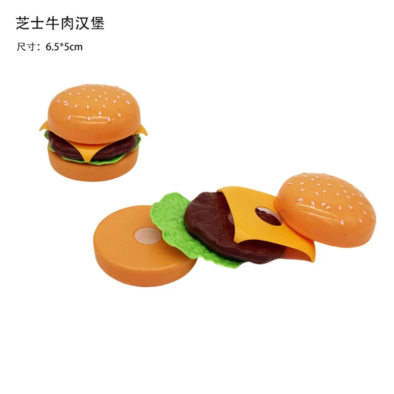 Montessori Educational Toy - 1Pc Simulation Fruit Set Including Durian, Grapefruit & Cherry - Perfect for Kids