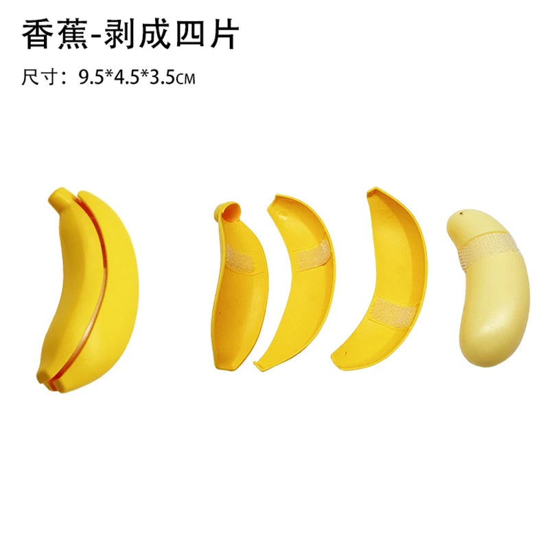 Montessori Educational Toy - 1Pc Simulation Fruit Set Including Durian, Grapefruit & Cherry - Perfect for Kids
