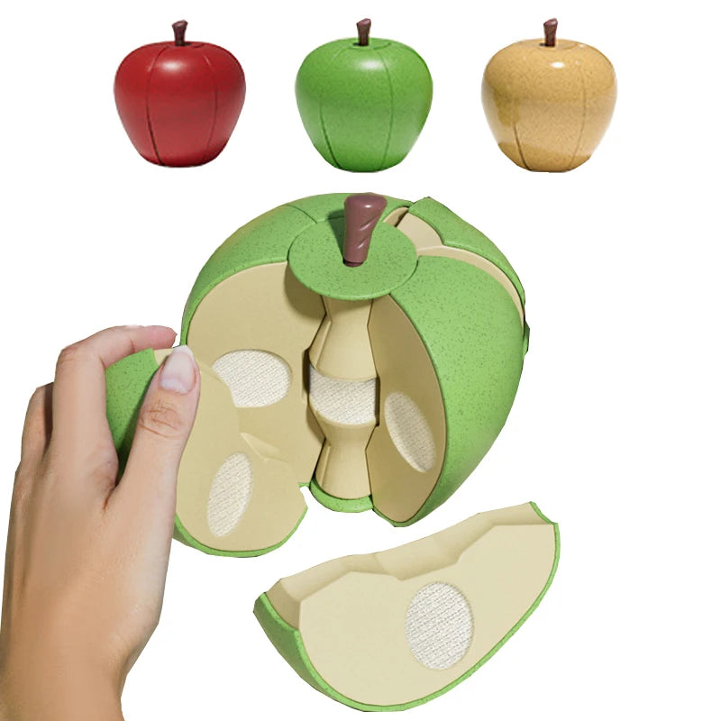 New 1Pcs Paste Chechele Montessori Simulation Toy Play House Vegetable Biscuit Bread Baking Toys Decompress Educational Toy Gift