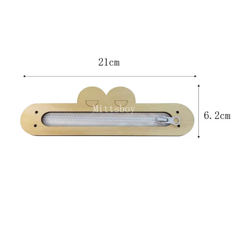 Baby DIY Wooden Montessori Busy Board Parts Busy Board Accessories Slide Alarm Clock Educational Toy Gear for Children Gifts