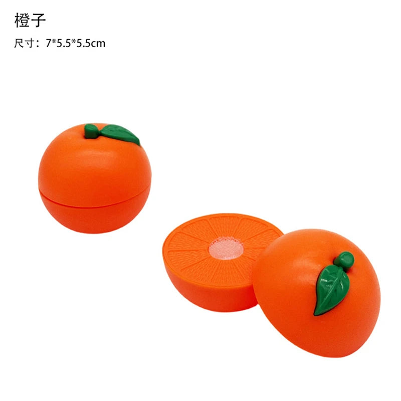 Montessori Educational Toy - 1Pc Simulation Fruit Set Including Durian, Grapefruit & Cherry - Perfect for Kids