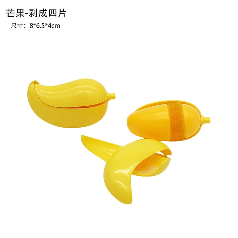 Montessori Educational Toy - 1Pc Simulation Fruit Set Including Durian, Grapefruit & Cherry - Perfect for Kids