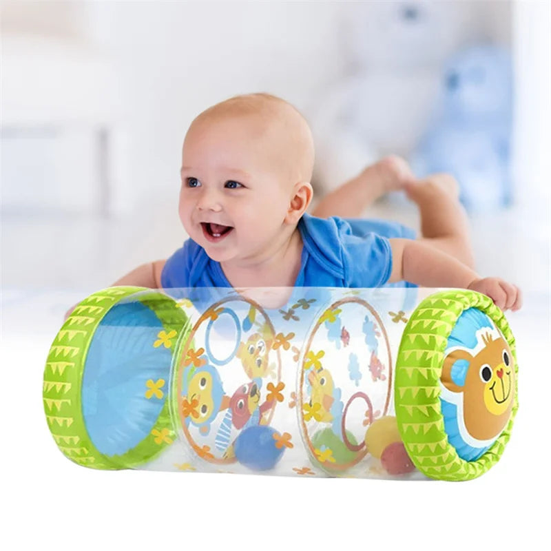 Baby Crawling Roller Toy Infant Activity Tummy Time Roller Montessori Educational Development Sensory Toys for Kids 0 12 Months