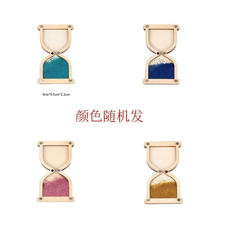DIY Montessori Busy Board Material Accessories Rainbow Card Water Pipe Aid Early Education Learning Skill Toy Wooden Toys Gifts