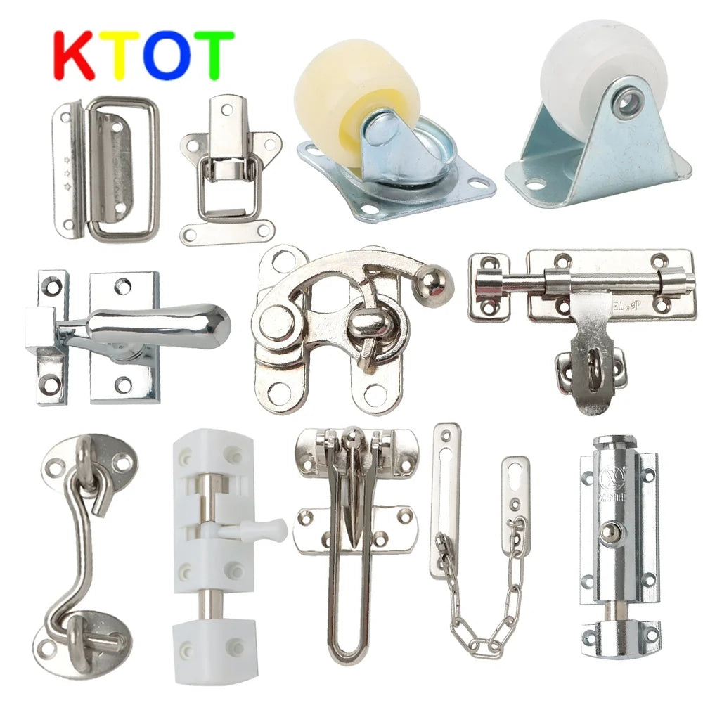 Busy Board DIY Accessories Unlock Door Latch Toy Parent-Child Handmade Interactive Montessori Education Baby Sensory Training