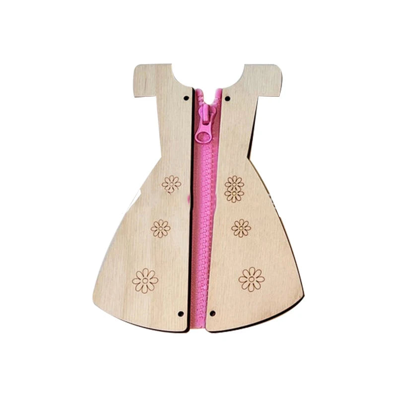 Baby DIY Wooden Montessori Busy Board Parts Busy Board Accessories Slide Alarm Clock Educational Toy Gear for Children Gifts