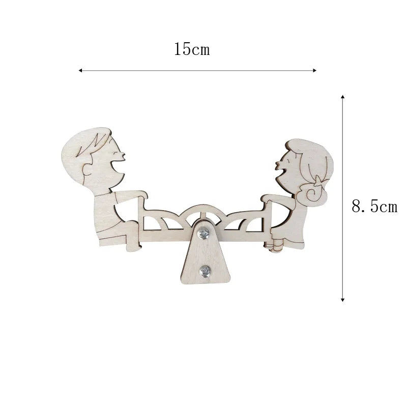 Busy Board DIY Montessori Toys Lock Mobile Children Wood Chips Skill Training Parent-Child Game Puzzle Intelligence Development