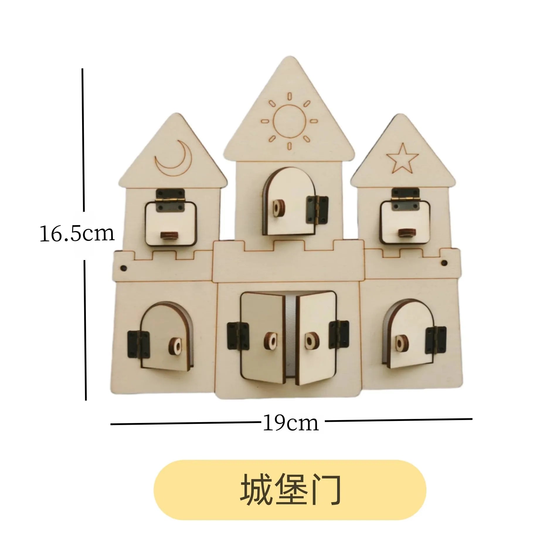 DIY Montessori Busy Board Material Accessories Rainbow Card Water Pipe Aid Early Education Learning Skill Toy Wooden Toys Gifts