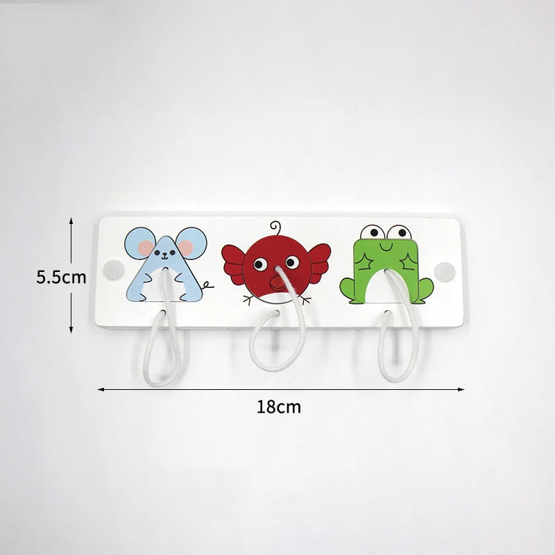 Busy Board Accessories Montessori Wooden Toy Key Lock Switch Slides Paillette Educational Toy Early Education Training Toy Gifts