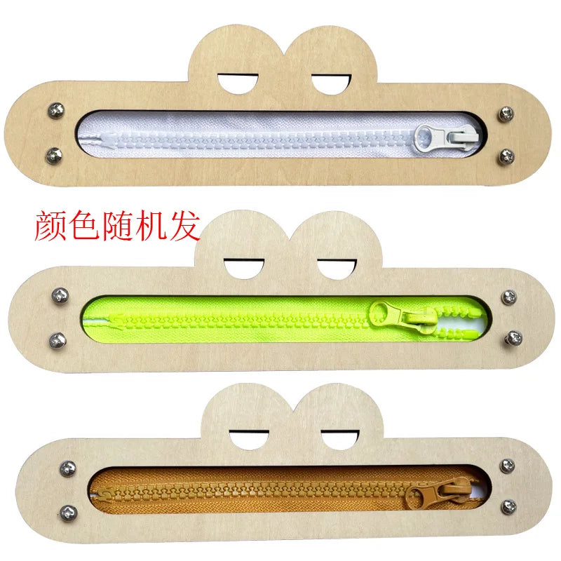 Montessori Busy Board Accessories DIY Part Wood Educatioal Games Wooden Activity Sensory Toddler Kid Children Toy