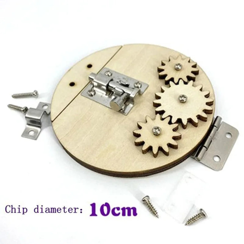 Children Busy Board DIY Educational Training Life Skill Baby Montessori Activity Board Accessories Cognition Toy Games Parts