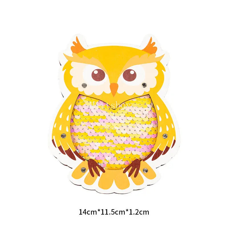 Baby DIY Wooden Montessori Busy Board Parts Busy Board Accessories Slide Alarm Clock Educational Toy Gear for Children Gifts