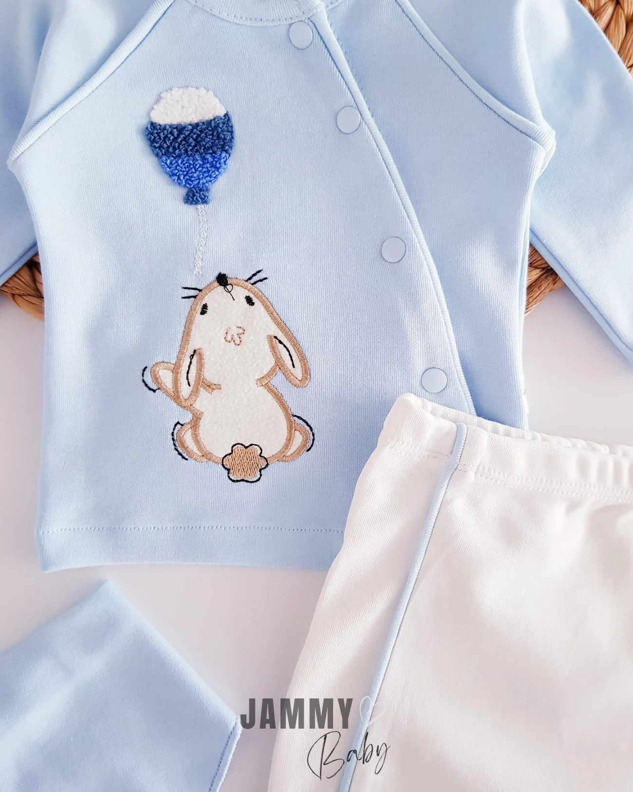 Balloon Rabbit's 5 Piece Newborn Set-LIGHT BLUE