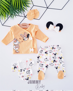 Best Friends 5 Piece Newborn Set-MUSTARD