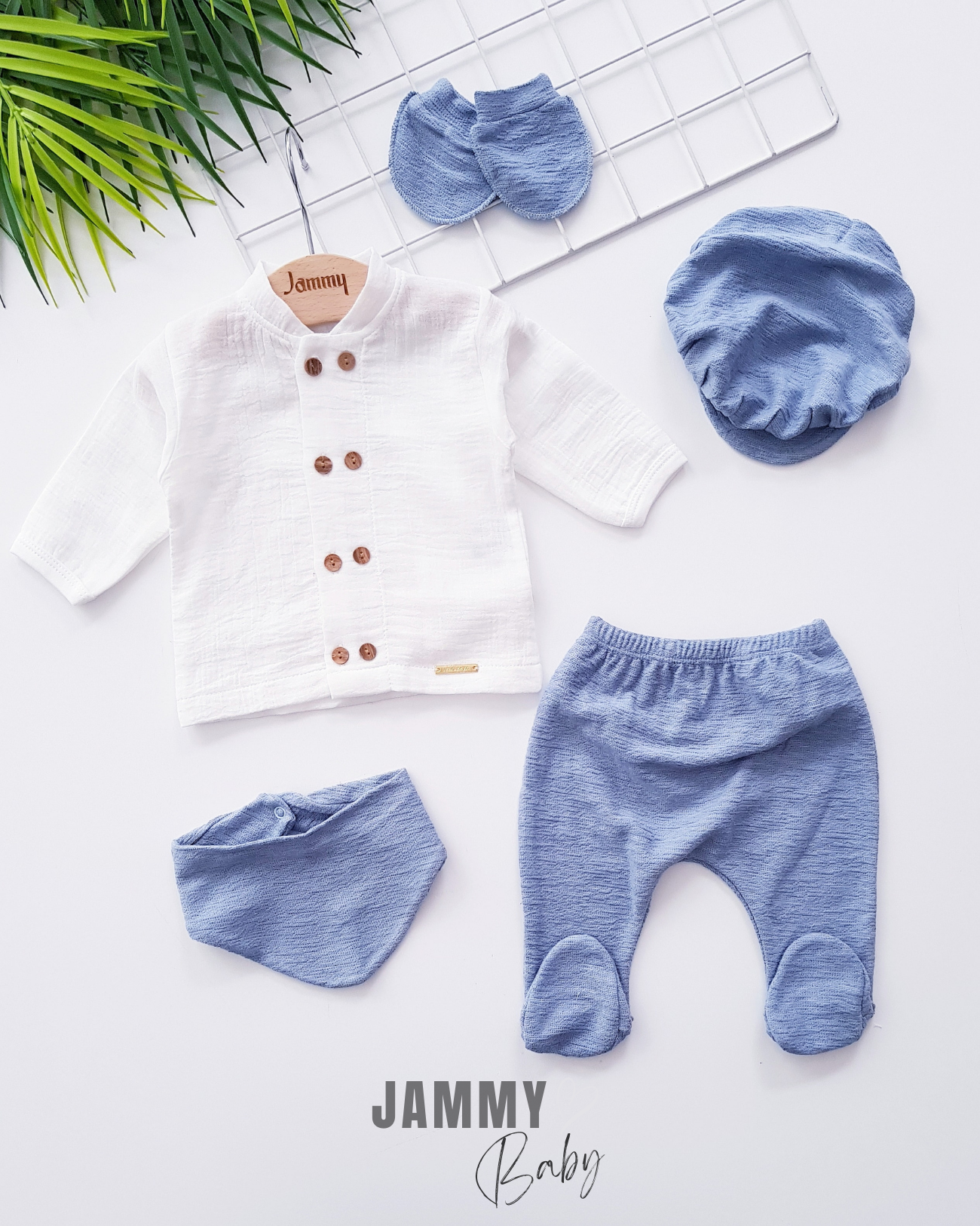 Koala Family 5-Piece Bodysuit Set - BROWN