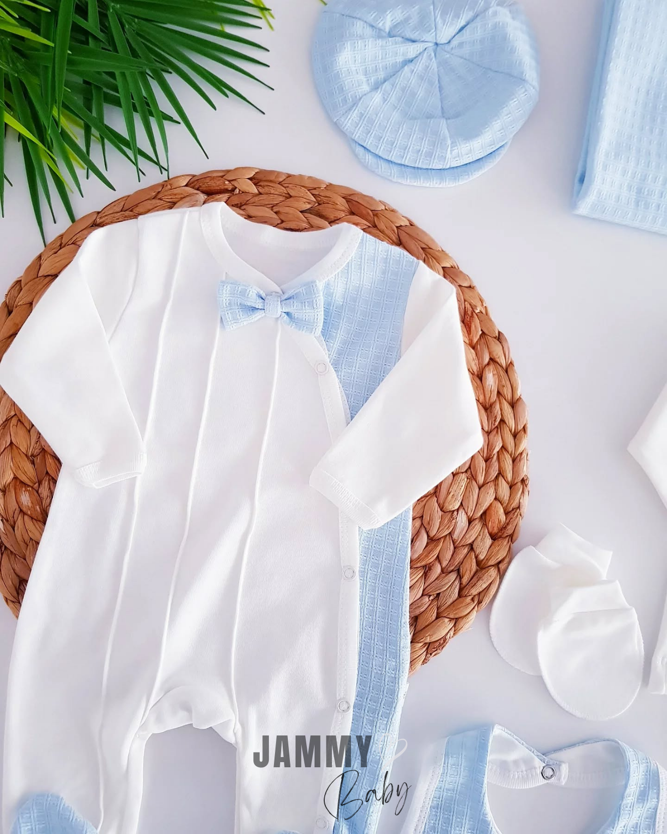 Carlo 10 Piece Newborn Set-LIGHT BLUE