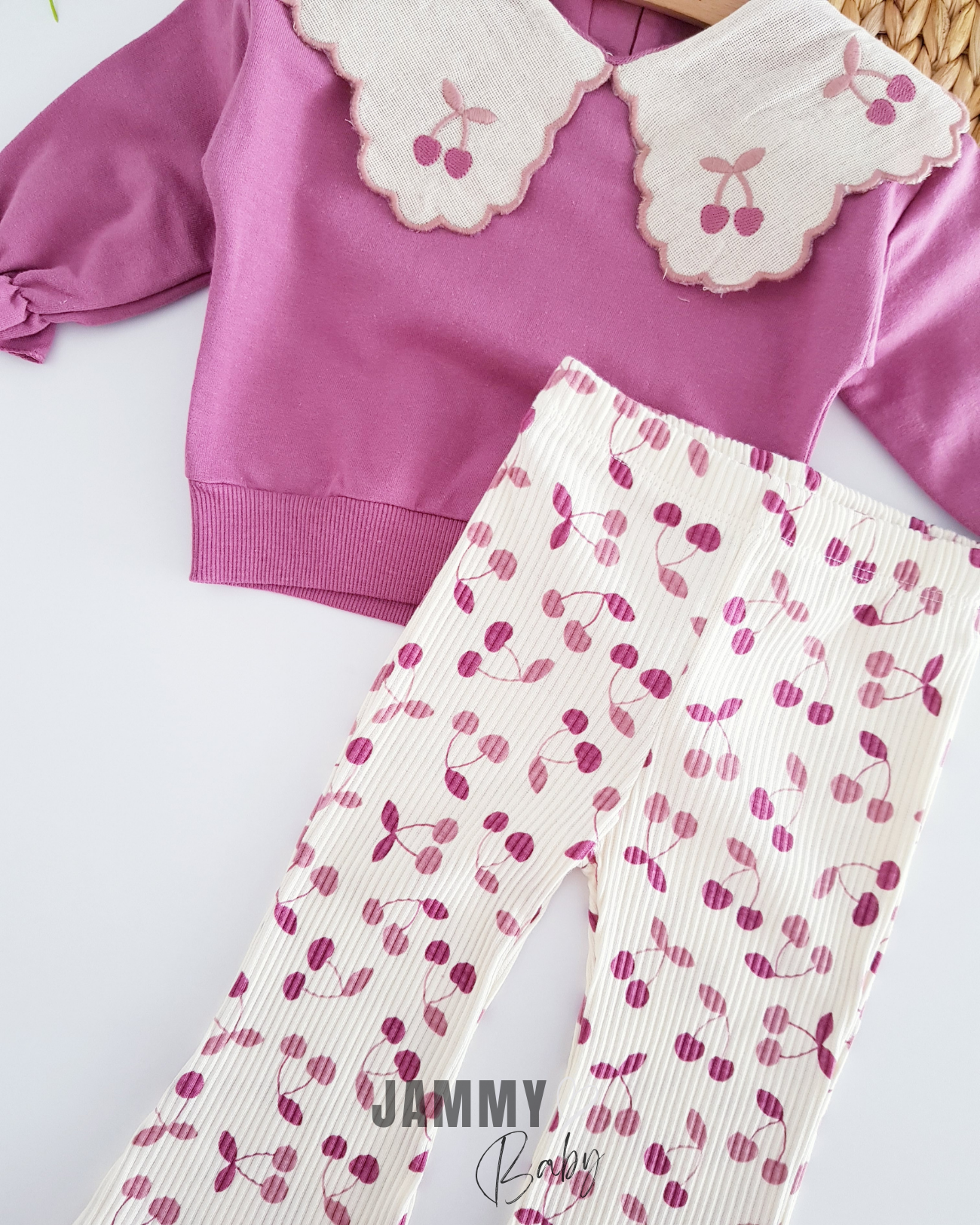 Cherry Baby Collar Spanish Suit - PURPLE