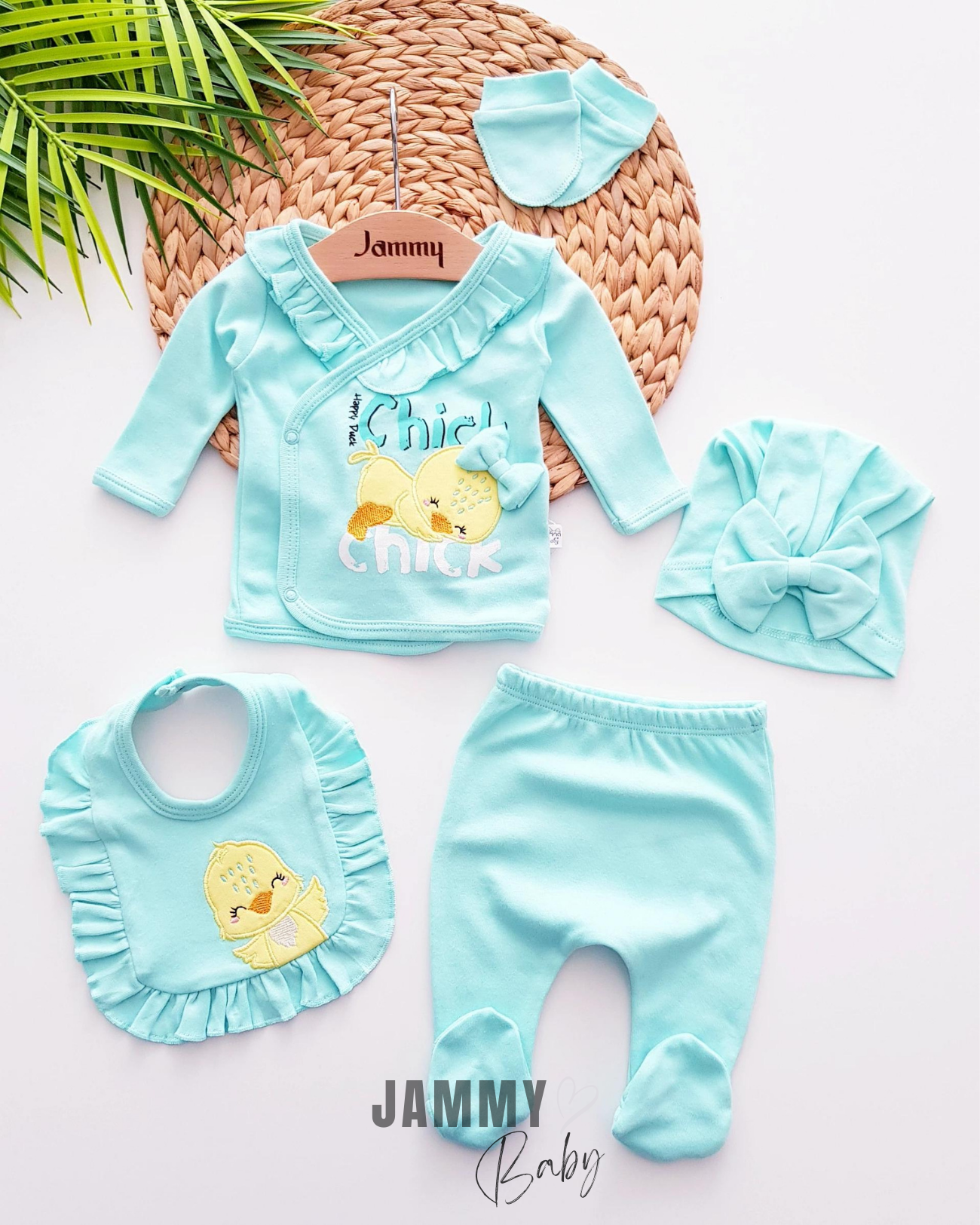 Chick 5 Parça Yenidoğan Seti-MINT