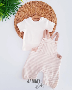 Felix Leinen Overalls / Body Set-BRAUN