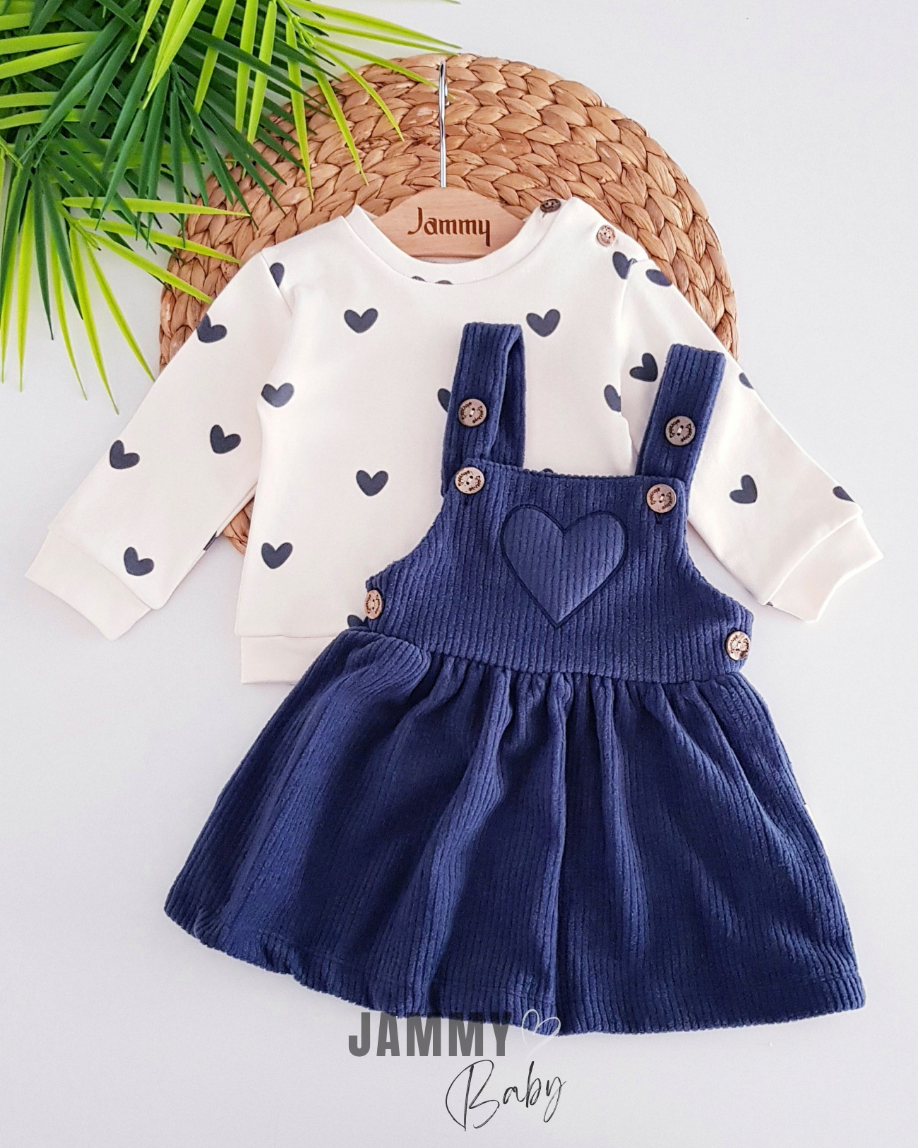 Heart Polar Gilet Elbise ve Vücut Takımı-KOYU MAVİ