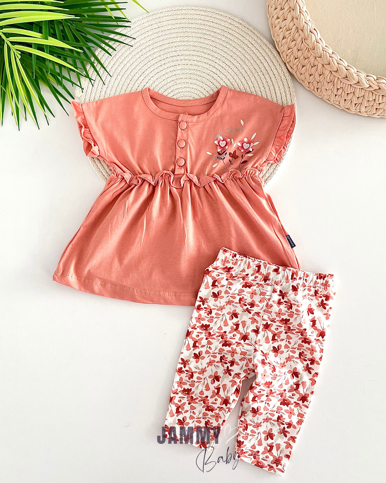 Let's Dance pantyset - PEACH