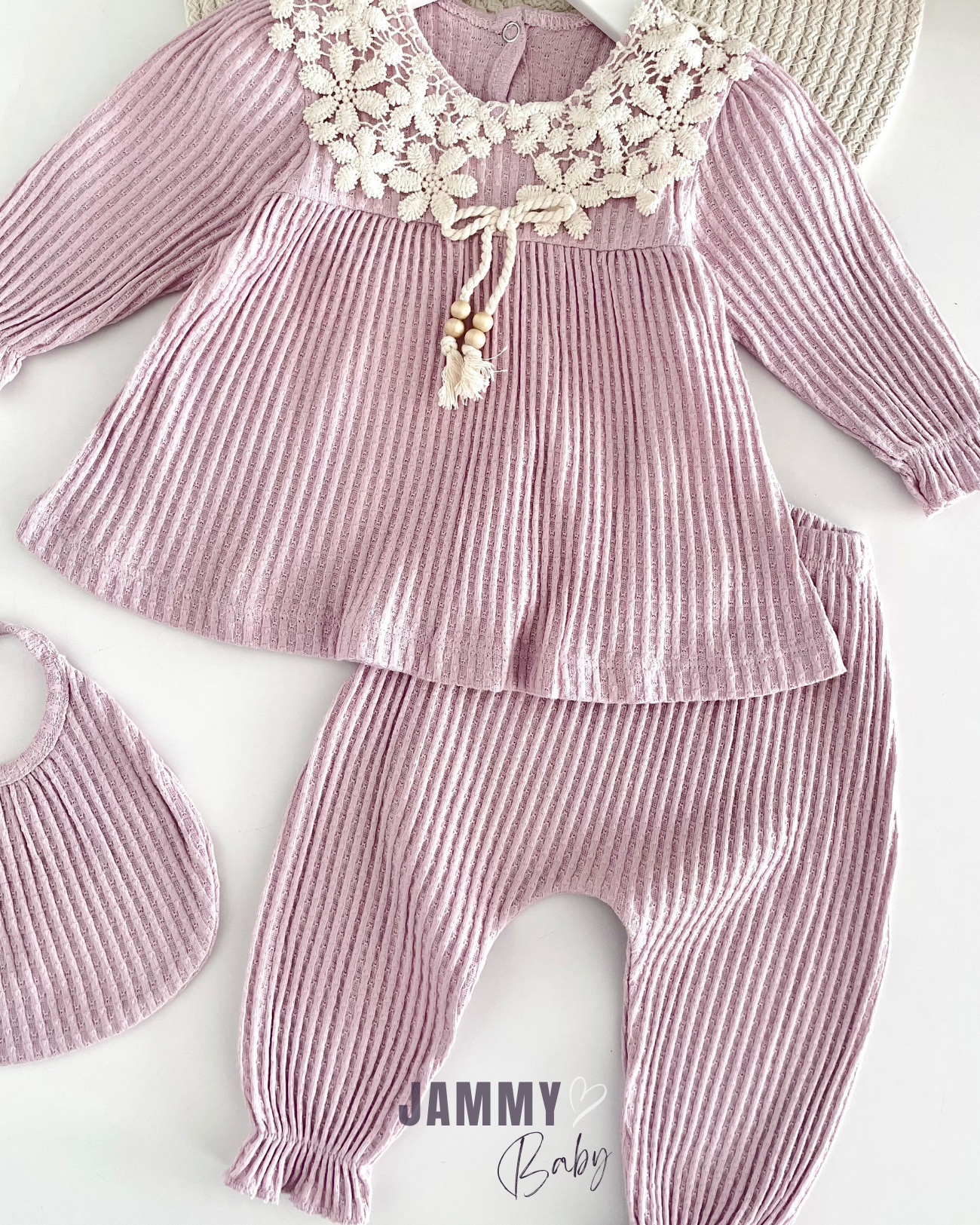 Linda 5 Piece Newborn Set-SOFT LILA