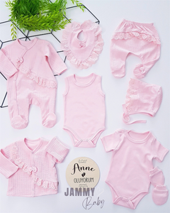 Mathilda 8 Piece Hospital Discharge Set-PINK