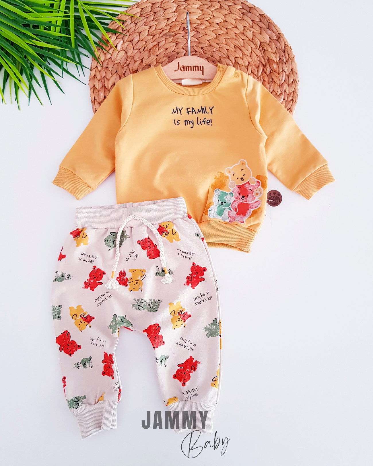 My Family 2 Yarn Set-MUSTARD