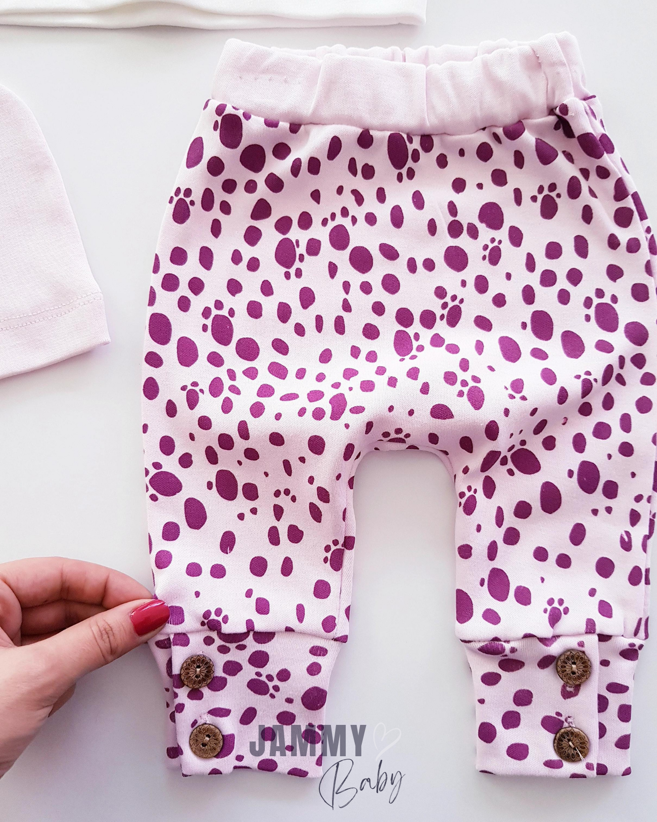 Ensemble saisonnier panthère léopard 3 pièces-PURPLE