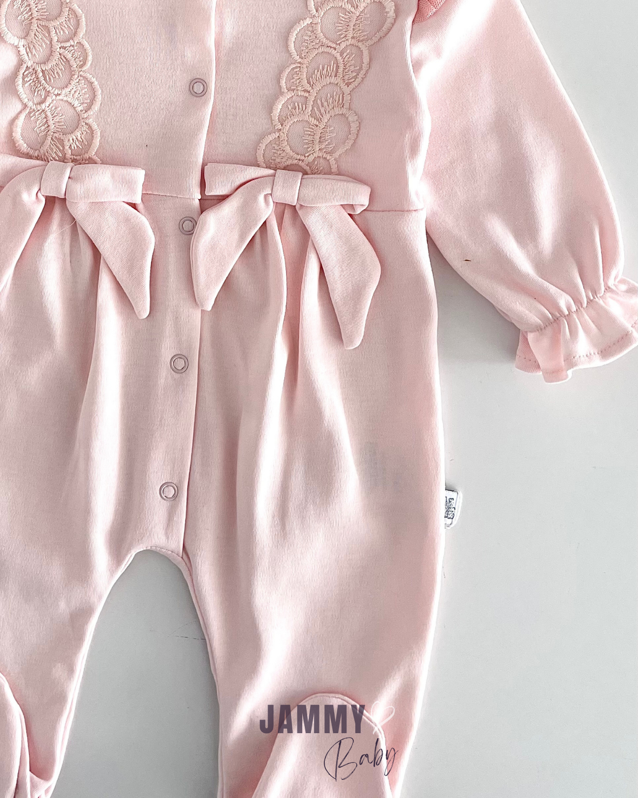 Rona Bandana Overalls Set- POWDER