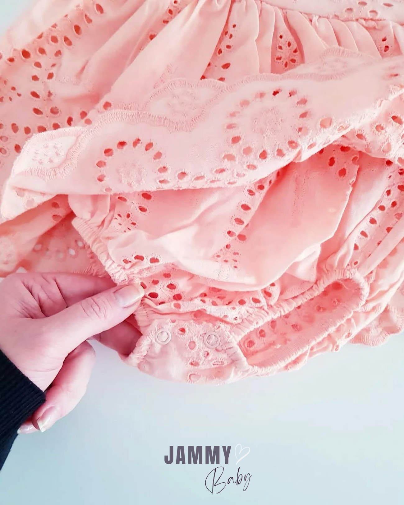 Gül Terikoton Dantel Bandana Elbise Takımı-SOMON