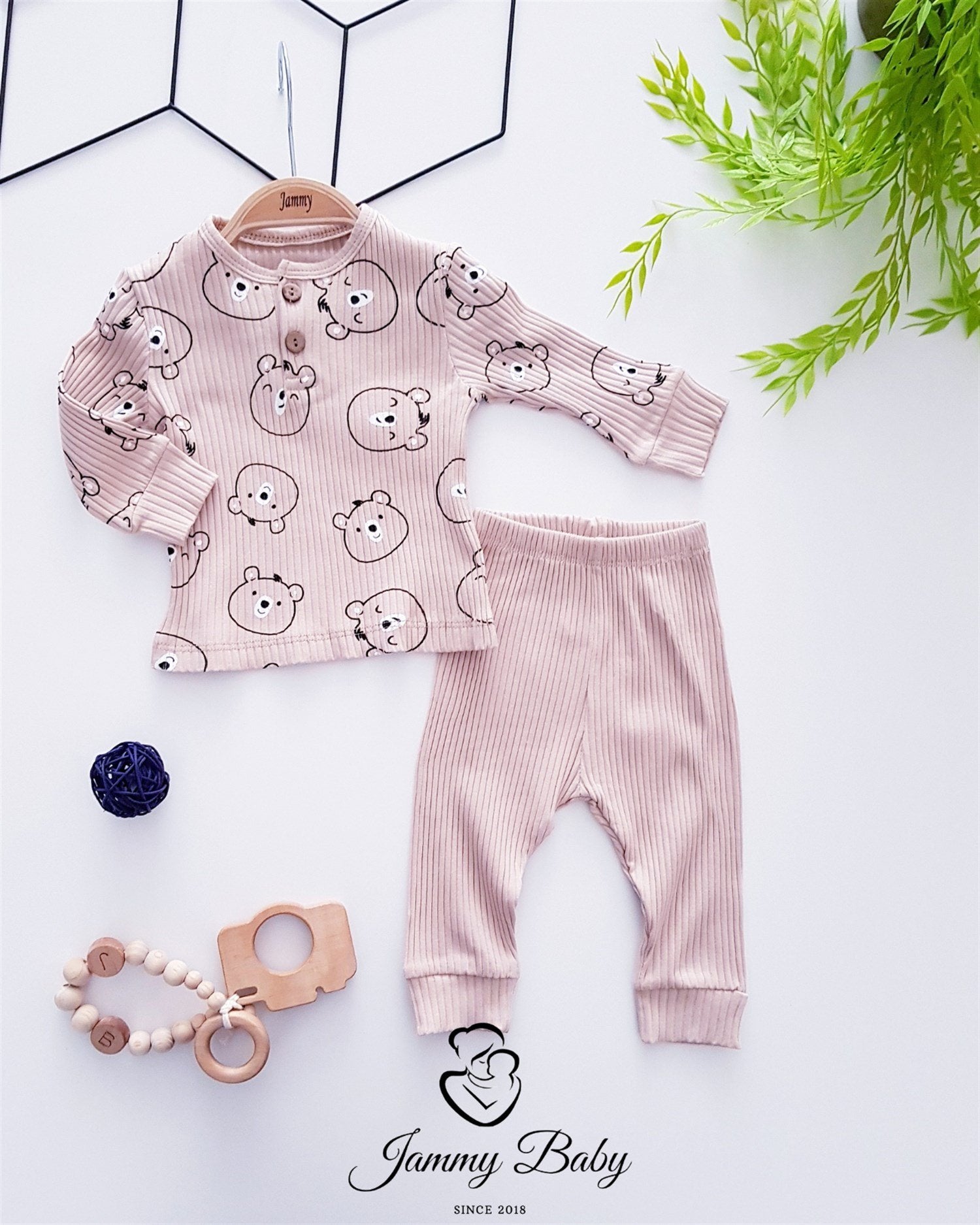 Sweet Bears Set of 2 - BEIGE