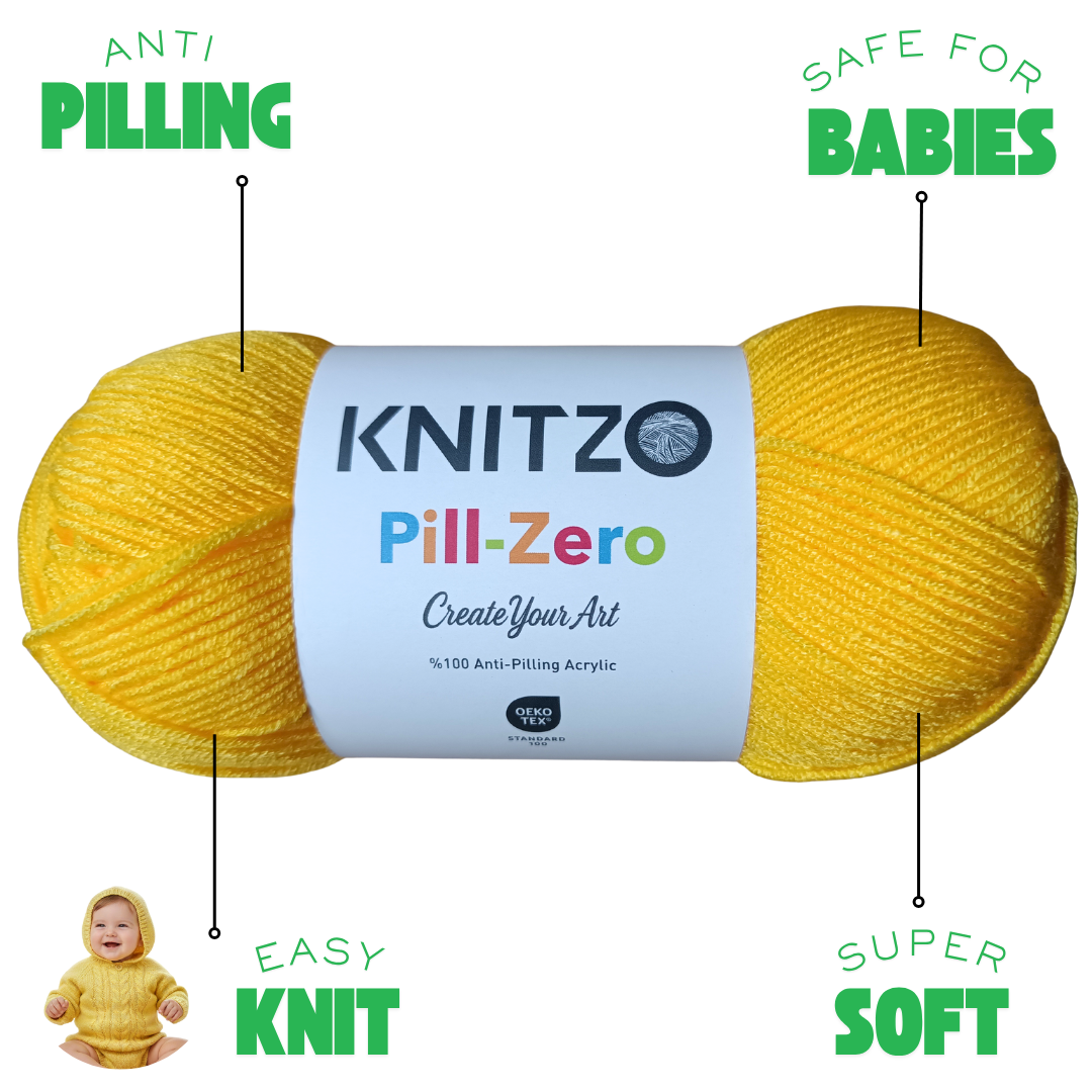 Pill-Zero | Anti-Pilling Acrylic Yarn