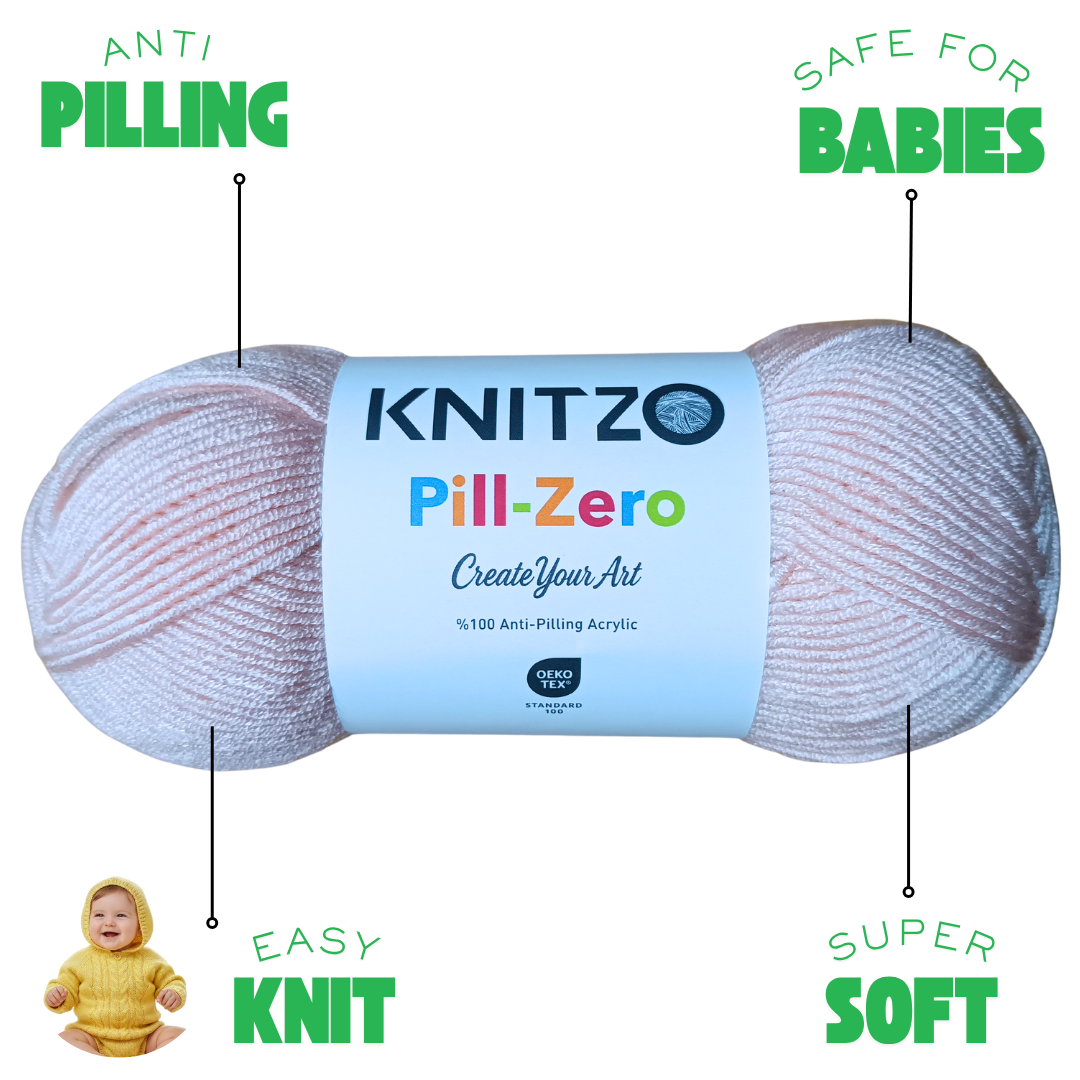 Pill-Zero | Anti-Pilling Acrylic Yarn