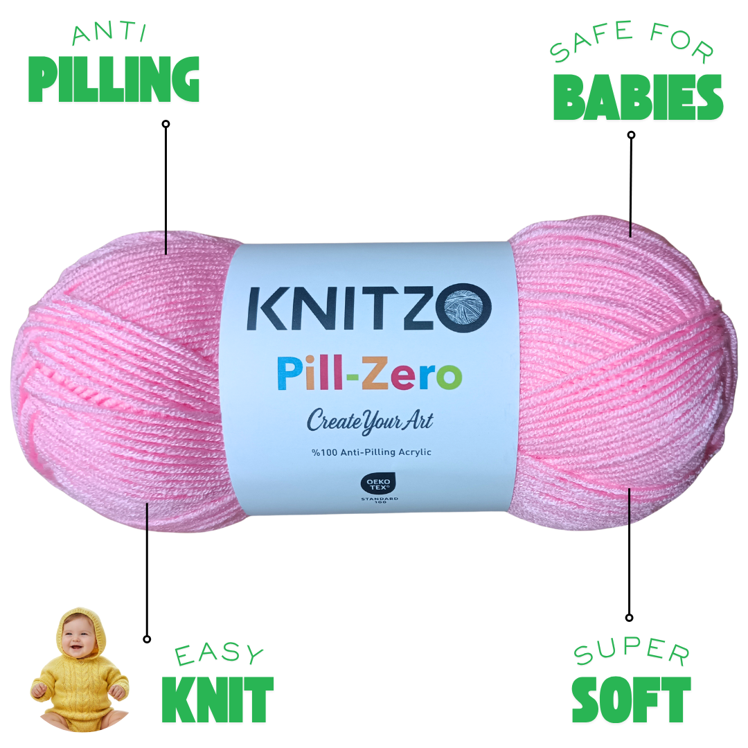 Pill-Zero | Anti-Pilling Acrylic Yarn