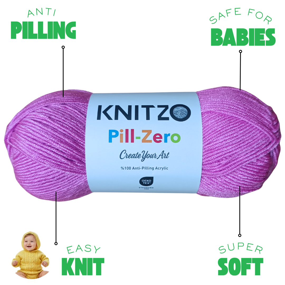 Pill-Zero | Anti-Pilling Acrylic Yarn